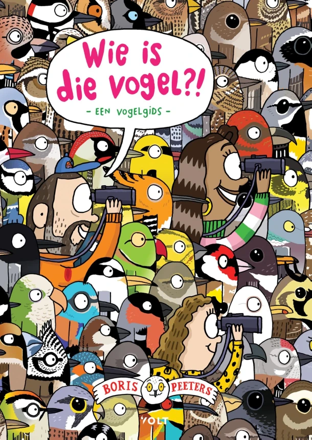 Wie is die vogel – Boris Peeters – boek cover