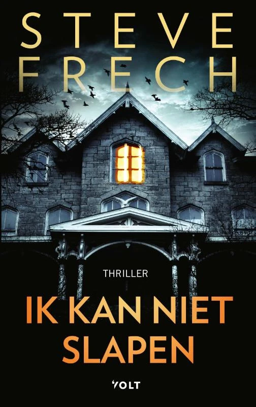 Ik kan niet slapen – Steve Frech – boek cover