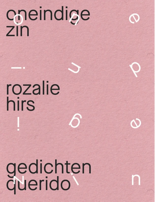 oneindige zin – Rozalie Hirs – boek cover
