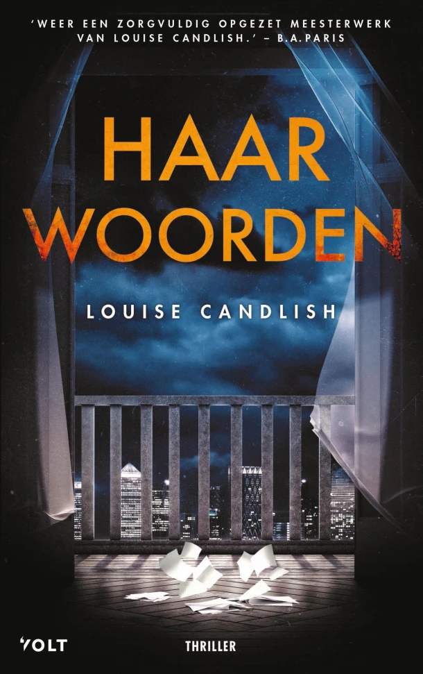 Haar woorden – Louise Candlish – boek cover