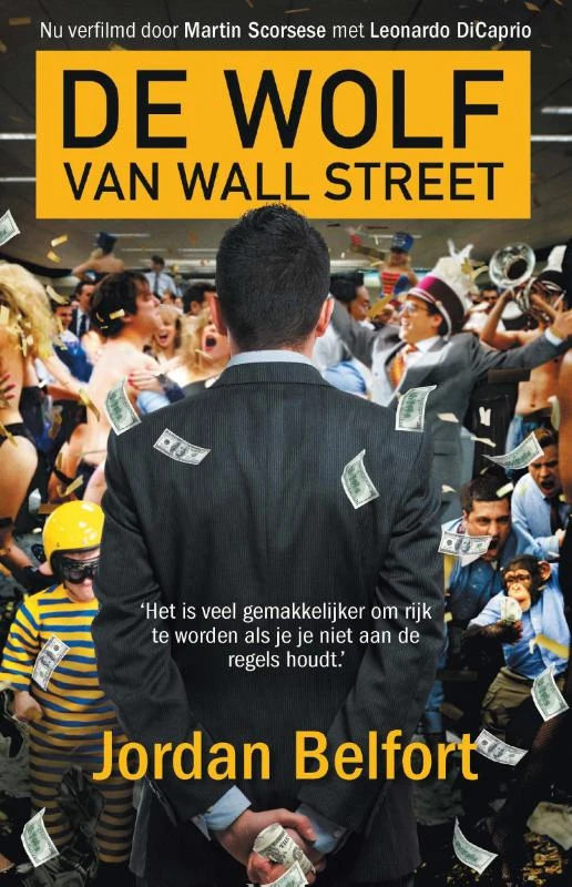De wolf van wall street – Jordan Belfort – boek cover