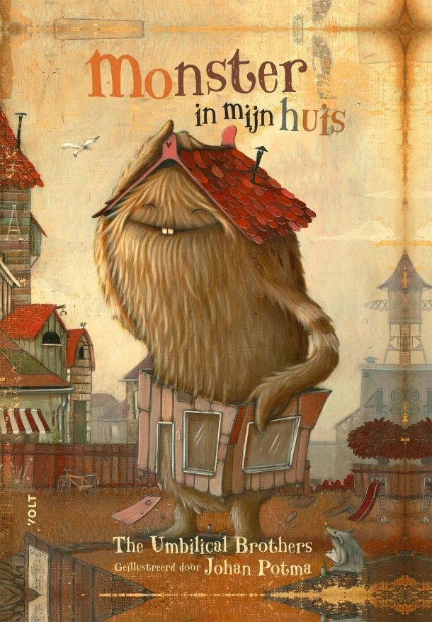 Monster in mijn huis – The Umbilical Brothers – boek cover