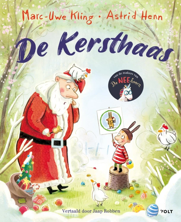 De Kersthaas – Marc-Uwe Kling – boek cover