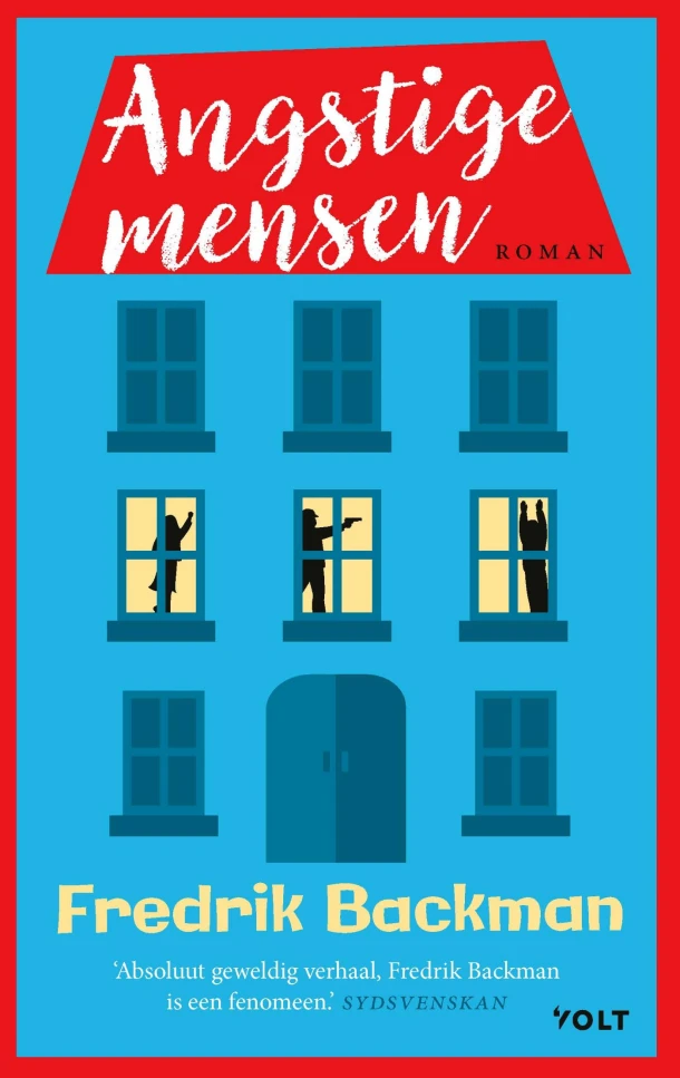 Angstige mensen – Fredrik Backman – boek cover