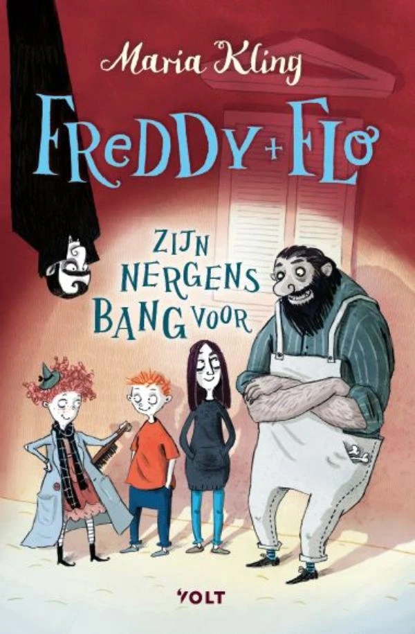 Freddy & Flo zijn nergens bang voor – Maria Kling – boek cover