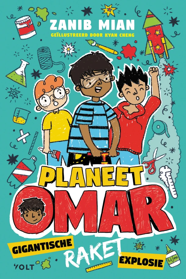 Gigantische raketexplosie – Zanib Mian – boek cover