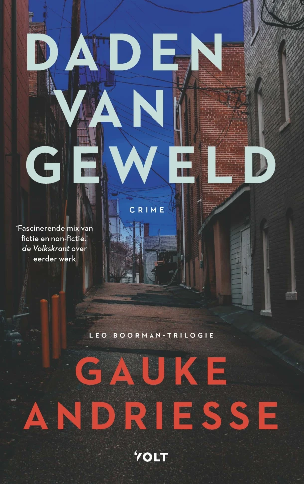 Daden van geweld – Gauke Andriesse – boek cover