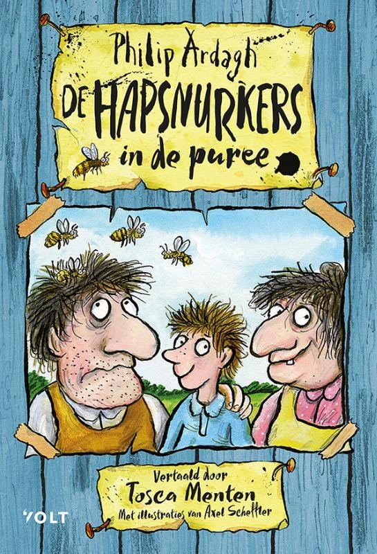 De Hapsnurkers in de puree – Philip Ardagh – boek cover