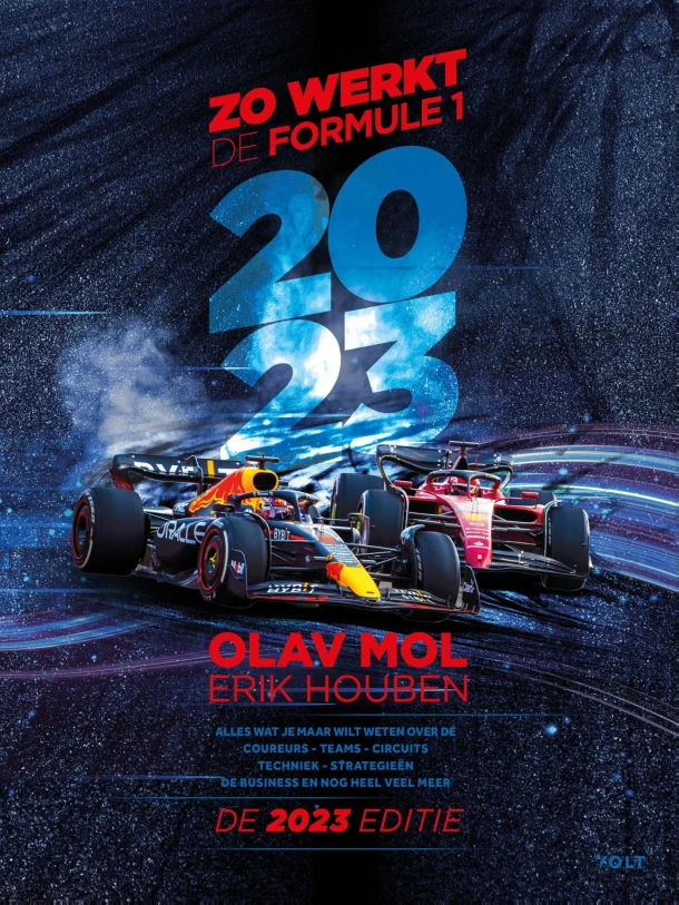 Zo werkt de Formule 1 2023 – Olav Mol – boek cover