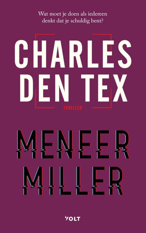 Meneer Miller – Charles den Tex – boek cover