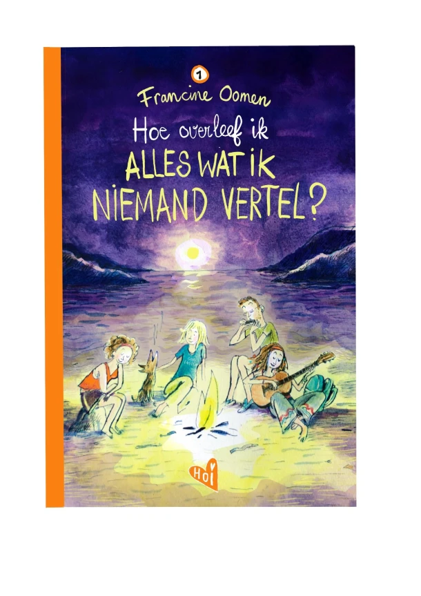 Hoe overleef ik alles wat ik niemand vertel? – Francine Oomen – boek cover