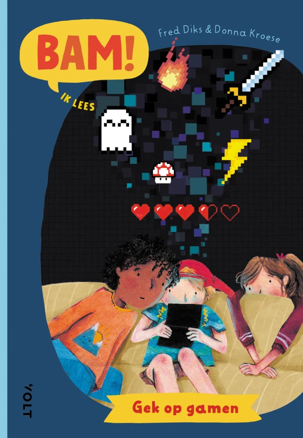Gek op gamen – Fred Diks – boek cover