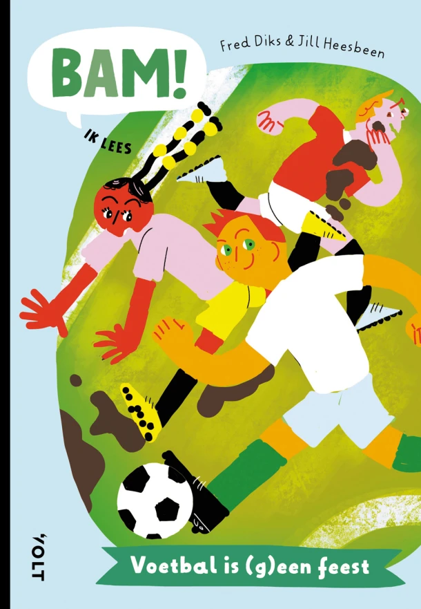 Voetbal is (g)een feest – Fred Diks – boek cover