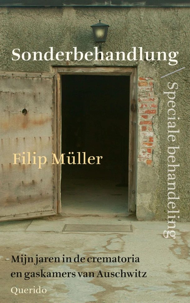 Sonderbehandlung/Speciale behandeling – Filip Müller – boek cover