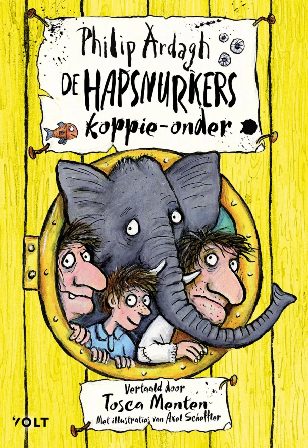 Koppie-onder – Philip Ardagh – boek cover