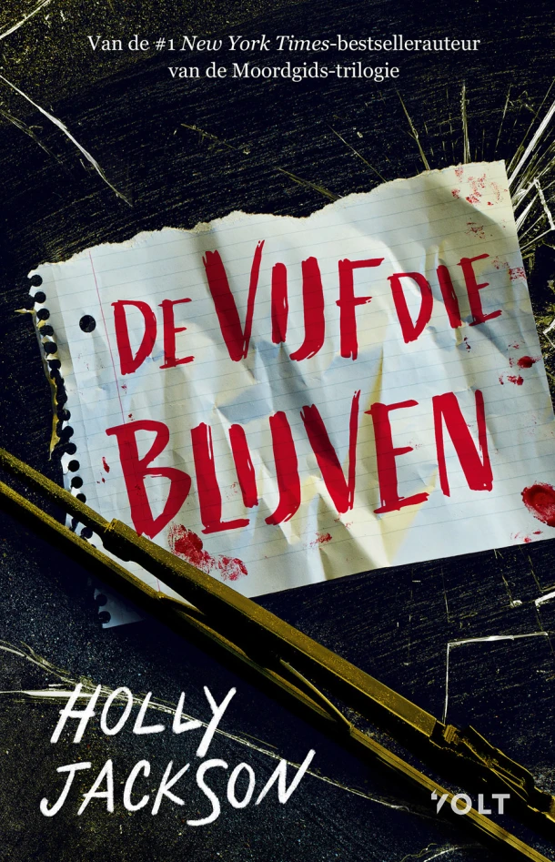De vijf die blijven – Holly Jackson – boek cover