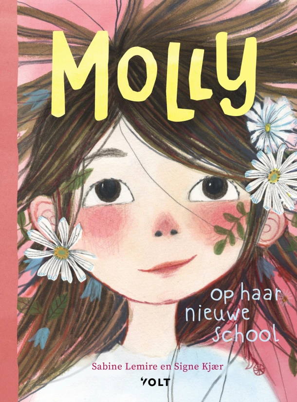 Molly op de nieuwe school – Sabine Lemire – boek cover