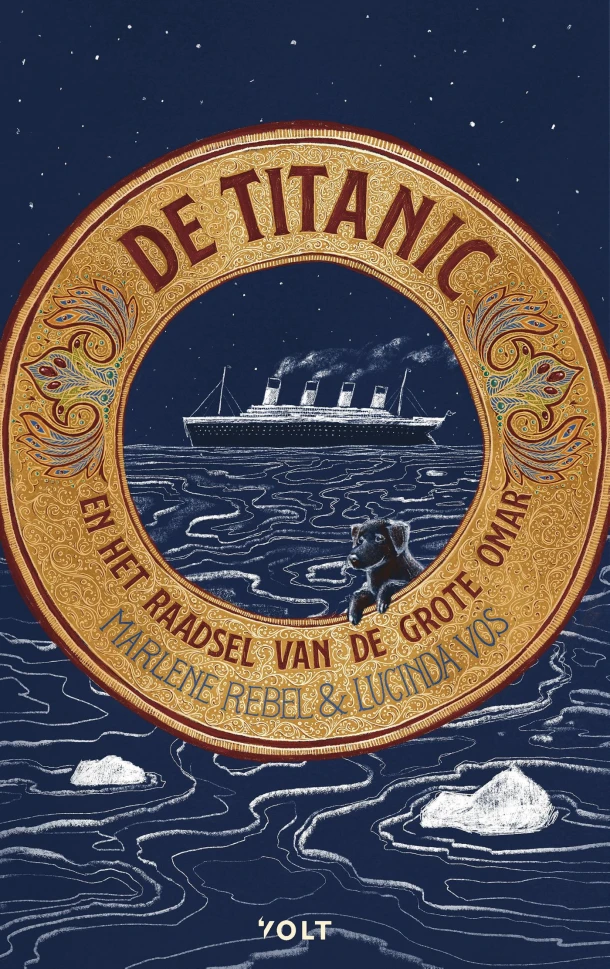 De Titanic en het raadsel van de Grote Omar – Lucinda Vos – boek cover