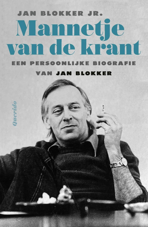 Mannetje van de krant – Jan Blokker Jr. – boek cover