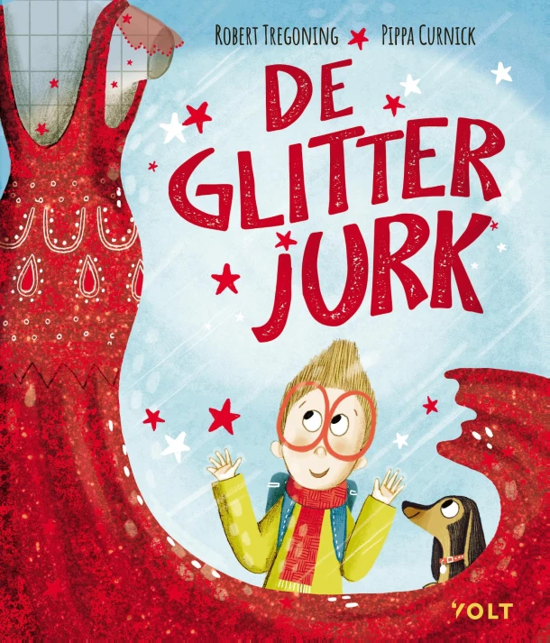 De glitterjurk – Robert Tregoning – boek cover