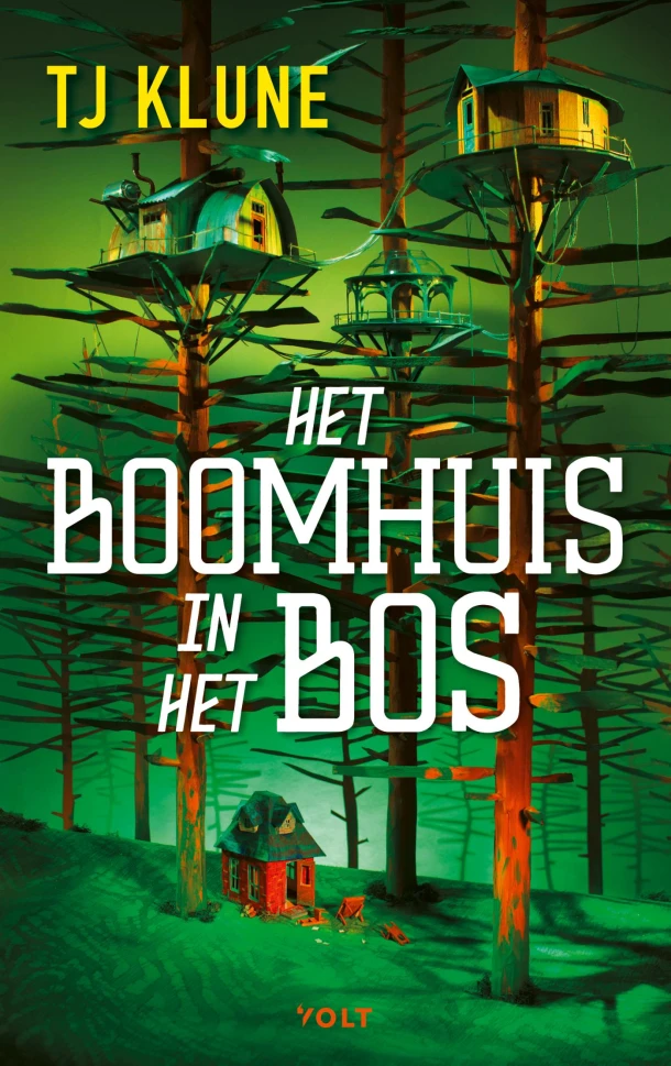 Het boomhuis in het bos – T.J. Klune – boek cover