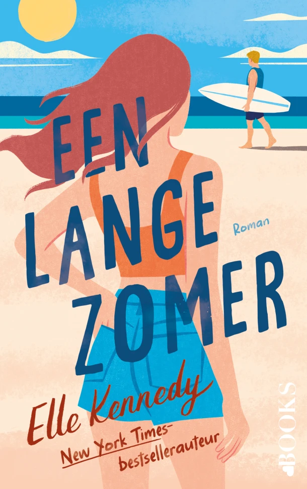 Een lange zomer – Elle Kennedy – boek cover