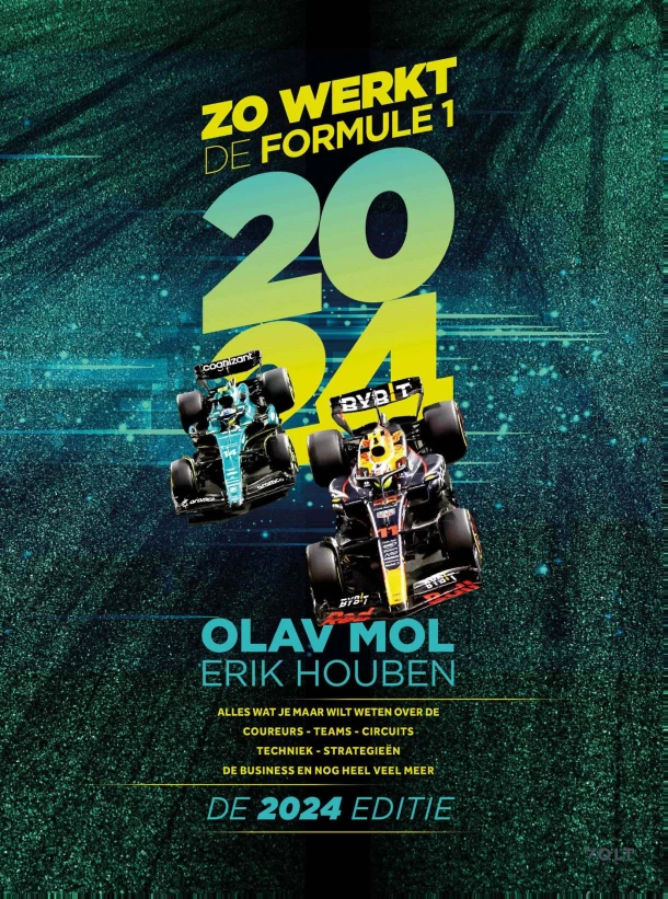Zo werkt de Formule 1 2024 – Olav Mol – boek cover