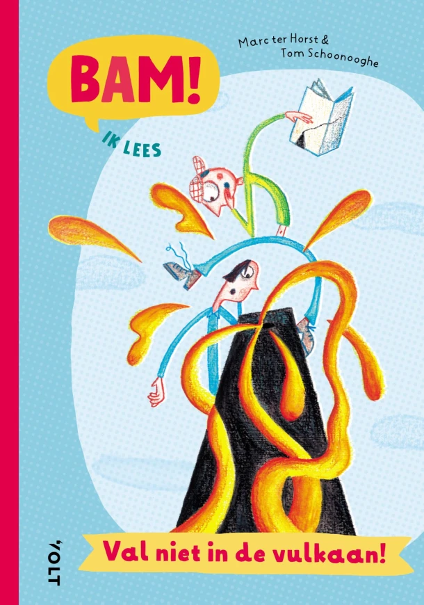 Val niet in de vulkaan! – Marc ter Horst – boek cover