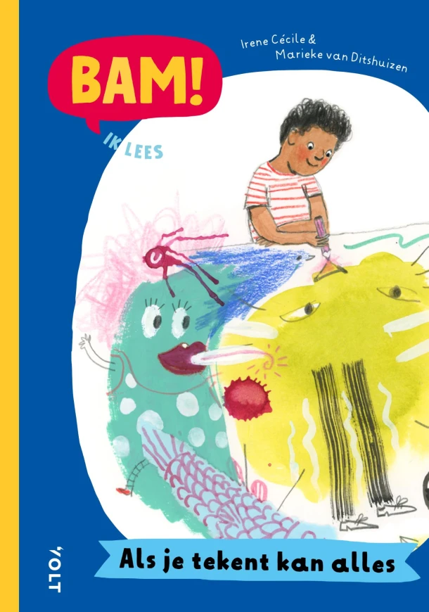 Als je tekent kan alles – Irene Cécile – boek cover