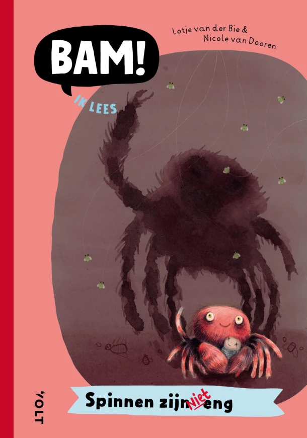 Spinnen zijn niet eng – Lotje van der Bie – boek cover