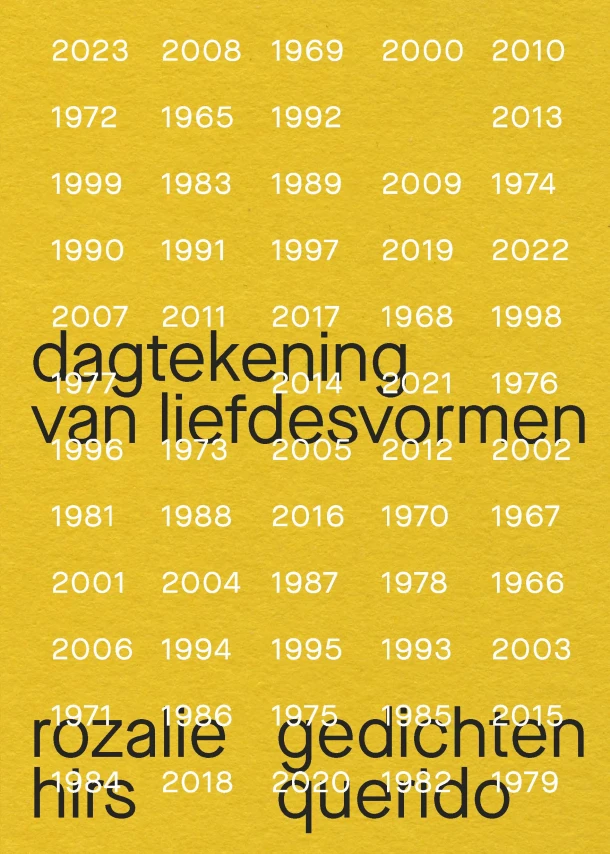 dagtekening van liefdesvormen – Rozalie Hirs – boek cover
