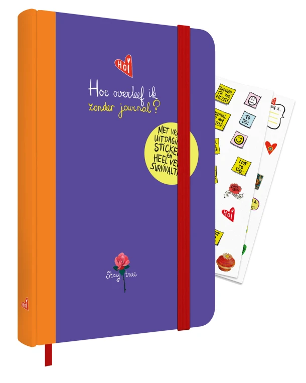 Hoe overleef ik zonder journal? – Francine Oomen – boek cover