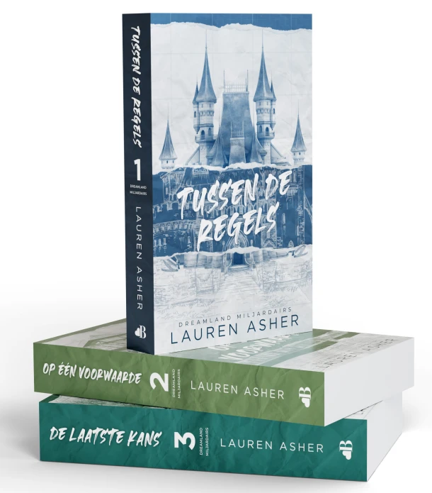 Dreamland Miljardairs set – Lauren Asher – boek cover