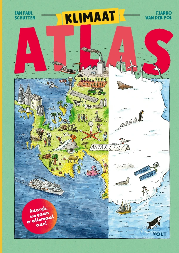 Klimaatatlas – Jan Paul Schutten – boek cover