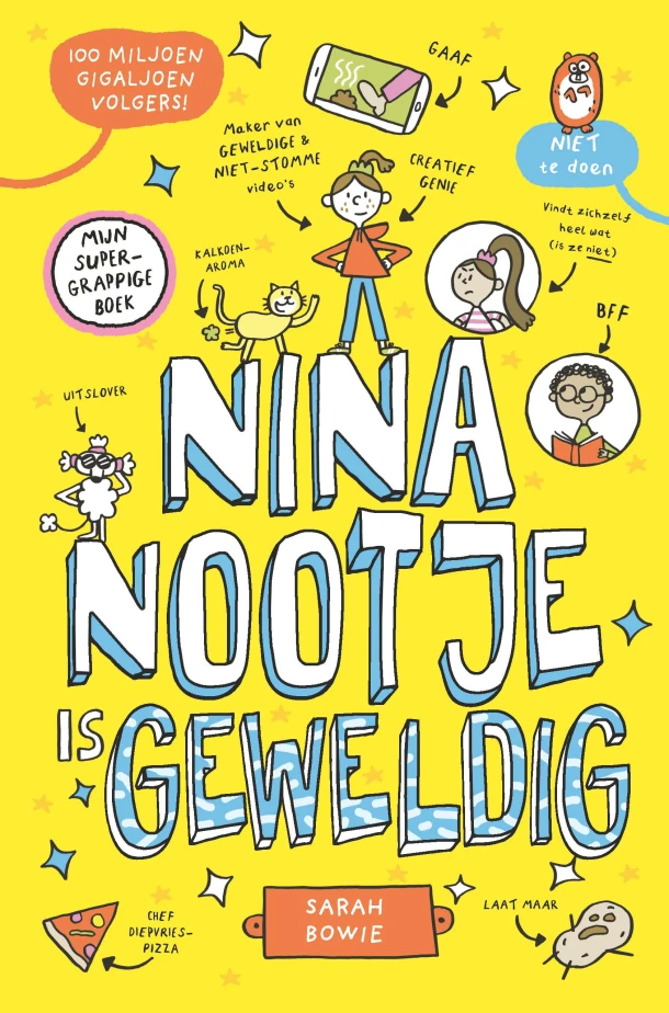 Nina Nootje is geweldig – Sarah Bowie – boek cover