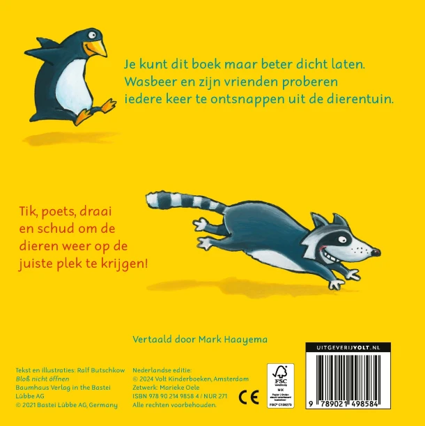 Laat maar dicht! – Ralf Butschkow – boek cover
