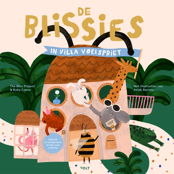 De Blissies in Villa Voelspriet – The Bliss Project – boek cover