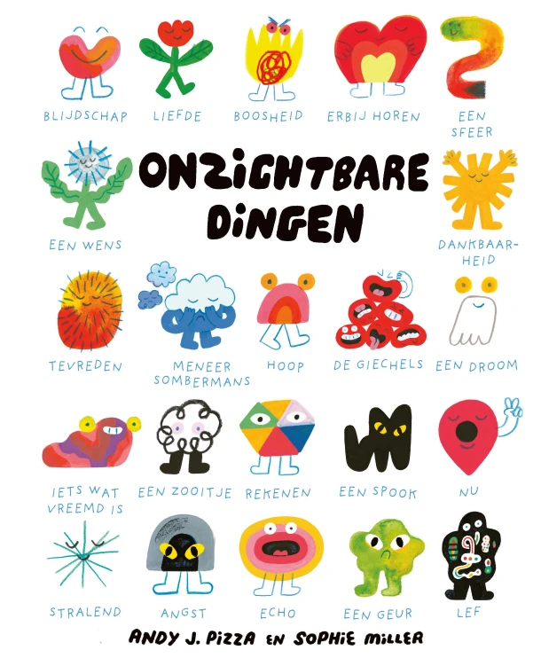 Onzichtbare dingen – Andy Pizza – boek cover