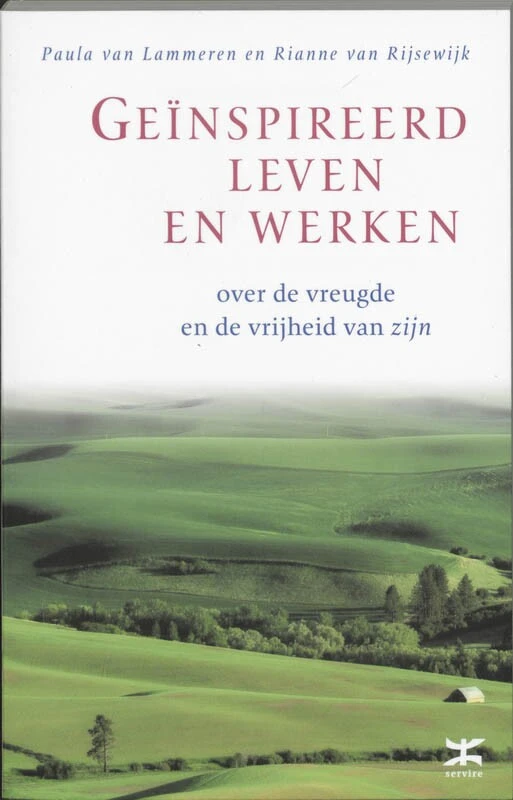 Geinspireerd leven en werken – Paula van Lammeren – boek cover