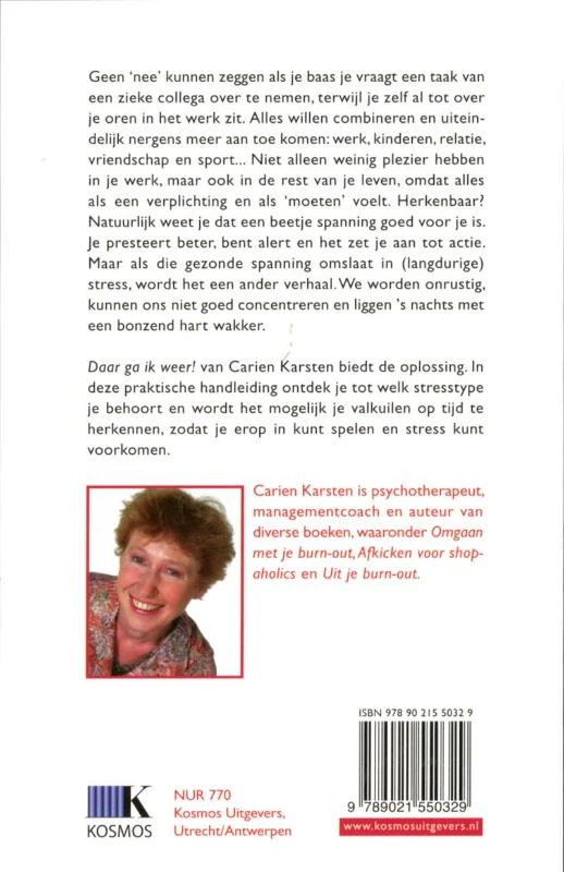 Daar ga ik weer! – Carien Karsten – boek cover