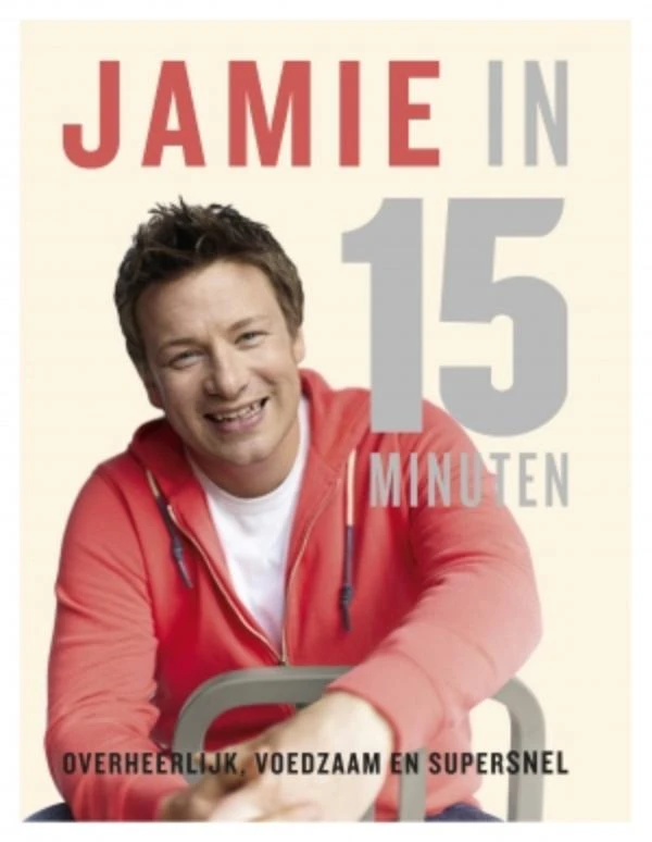 Jamie in 15 minuten – Jamie Oliver – boek cover
