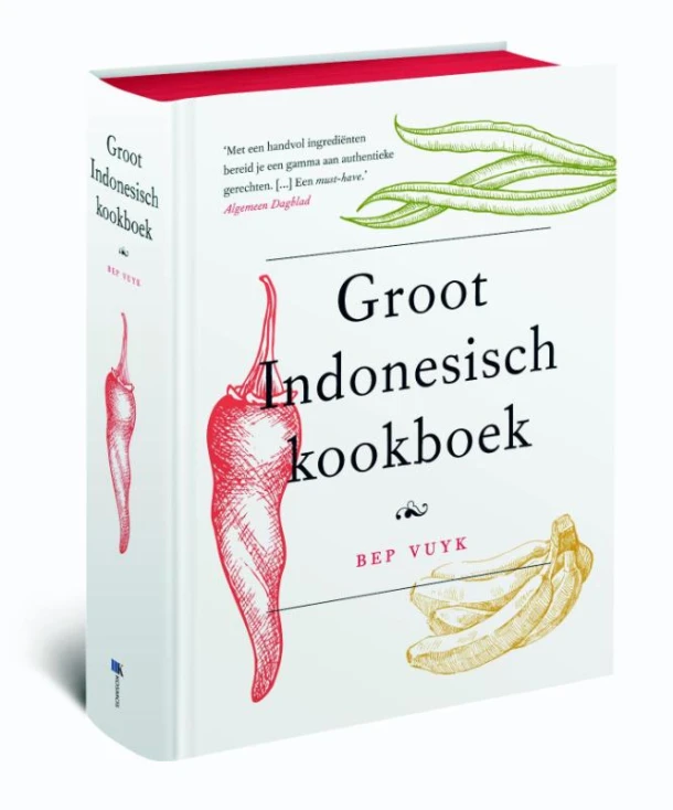 Groot Indonesisch kookboek – Beb Vuyk – boek cover