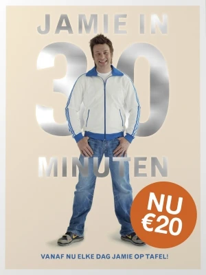 Jamie in 30 minuten – Jamie Oliver – boek cover