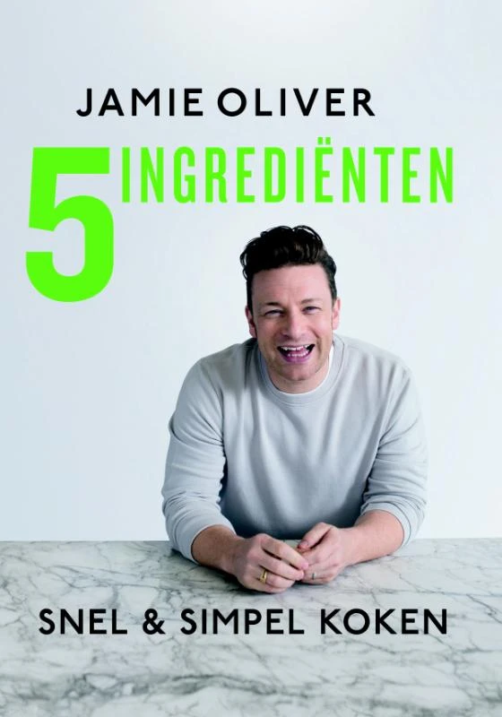 Jamie Oliver - 5 ingredienten – Jamie Oliver – boek cover