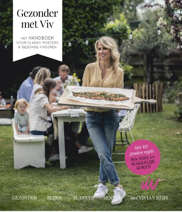Gezonder met Viv – Vivian Reijs – boek cover