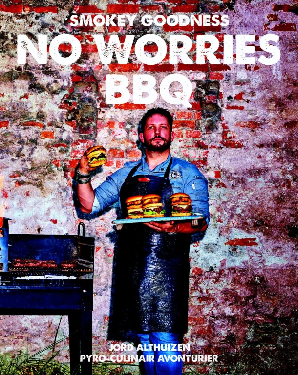 Smokey Goodness No Worries BBQ – Jord Althuizen – boek cover