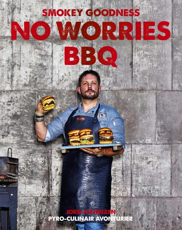 Smokey Goodness No Worries BBQ – Jord Althuizen – boek cover