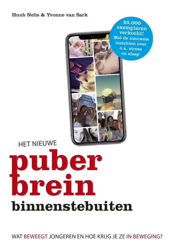 Het nieuwe puberbrein binnenstebuiten – Huub Nelis – boek cover