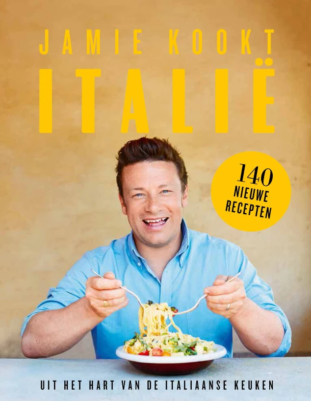 Jamie kookt Italië – Jamie Oliver – boek cover