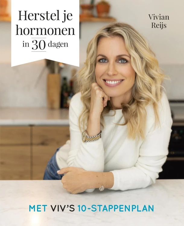 Herstel je hormonen in 10 stappen – Vivian Reijs – boek cover